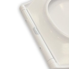 Duroplast fehér lecsapódásgátlós Slim WC ülőke 2